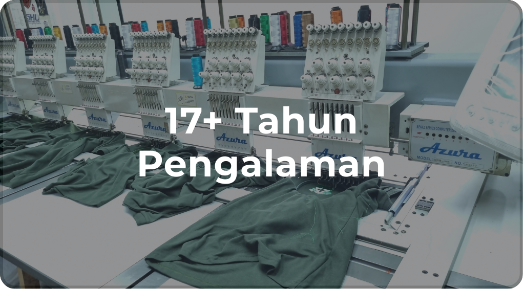 17+ Tahun Pengalaman